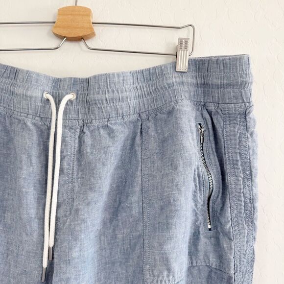 Athleta Cabo Linen Jogger Womens Plus Size 24 Pull On Pants 100% Linen - Picture 4 of 10